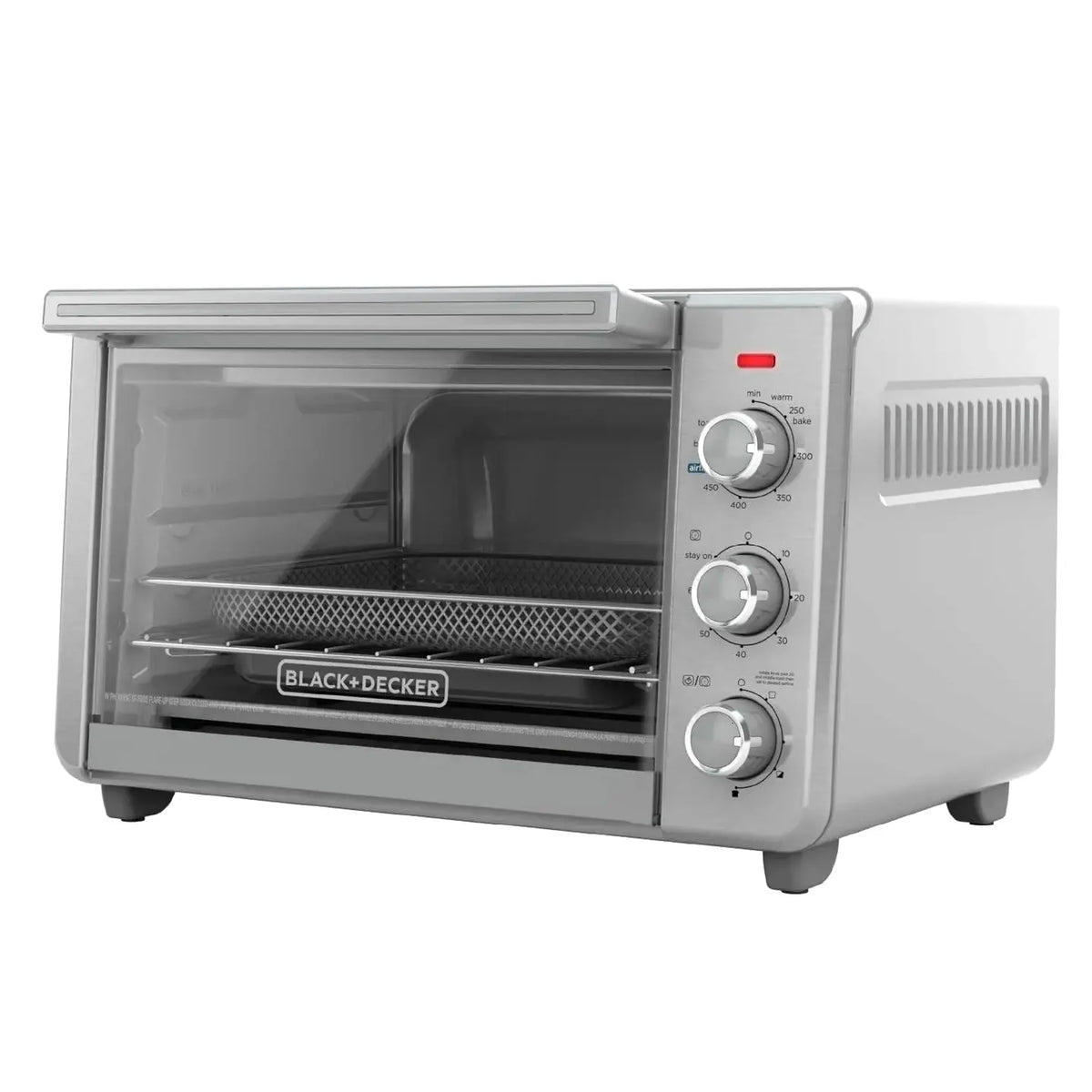 BLACK+DECKER Crisp 'N Bake Air Fry Toaster Oven - TO3217SS