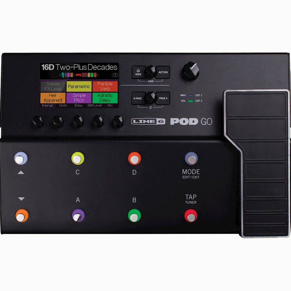 Line 6 POD Go Guitar Processor - Black