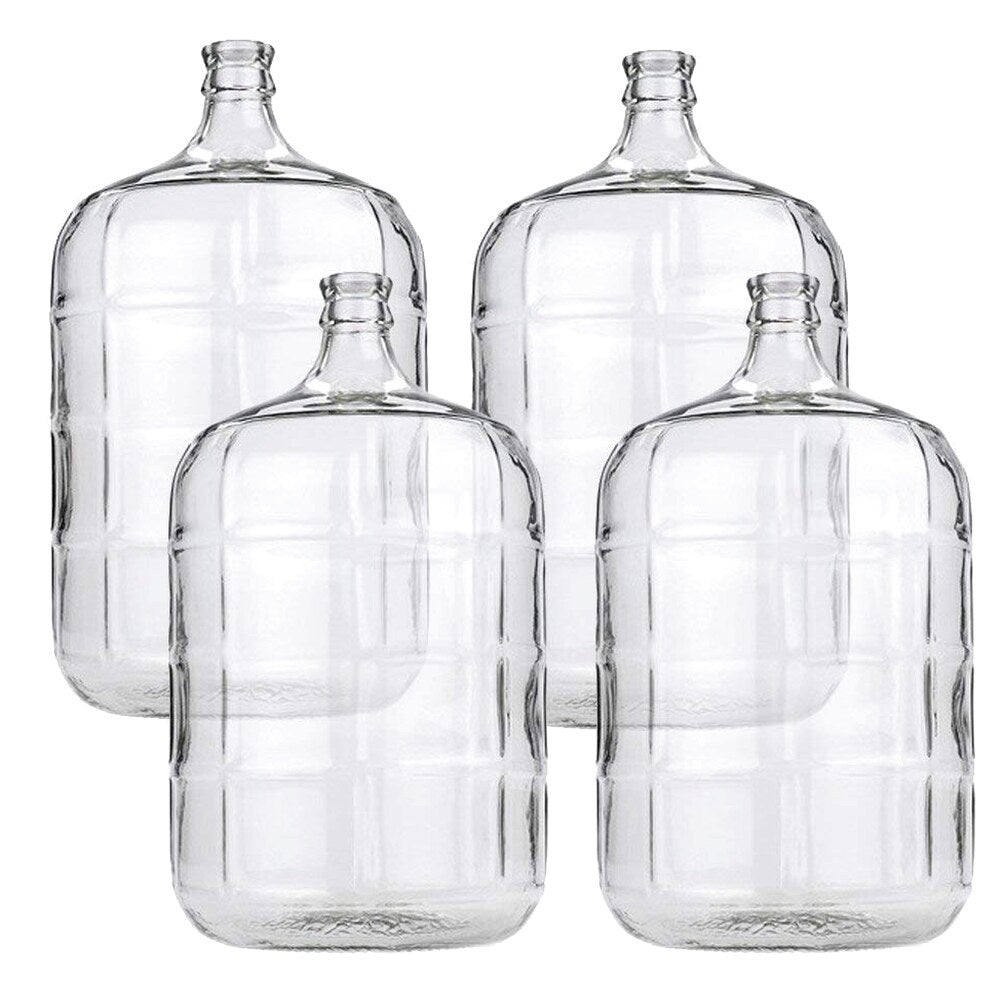 Fastrack 5-Gallon Glass Carboy Italian Fermenter For Beer And Wine Making