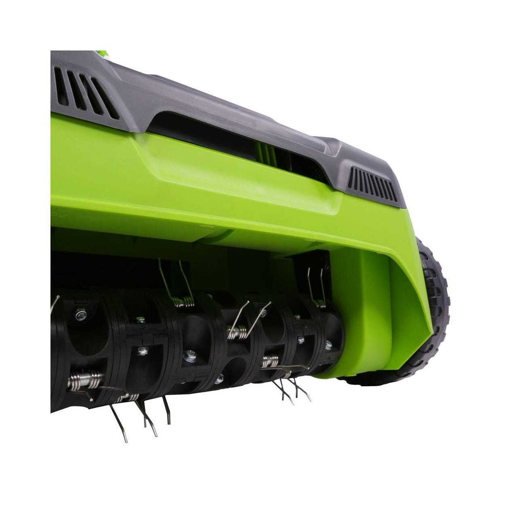 Greenworks Corded Electric Dethatcher, 14 in. 10 Amp