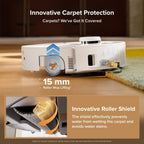 Roborock Qrevo Curv 2 Flow Robot Vacuum And Mop, 20,000Pa, SpiraFlow Roller Mop