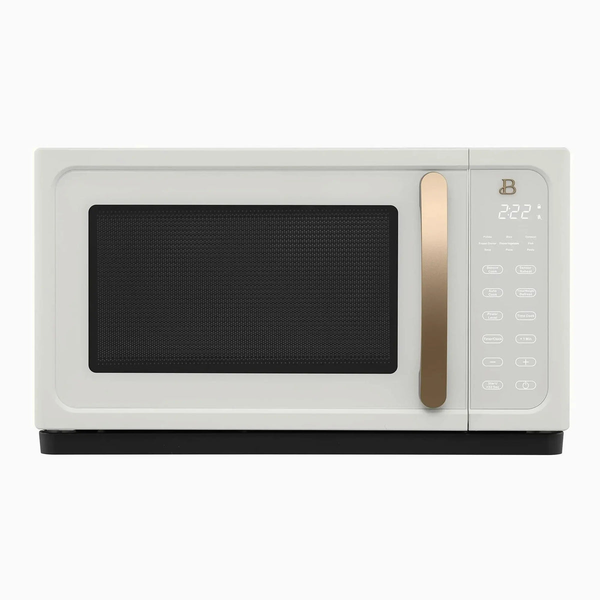 Beautiful 1.1 Cu ft 1000 Watt Sensor Microwave Oven, White Icing