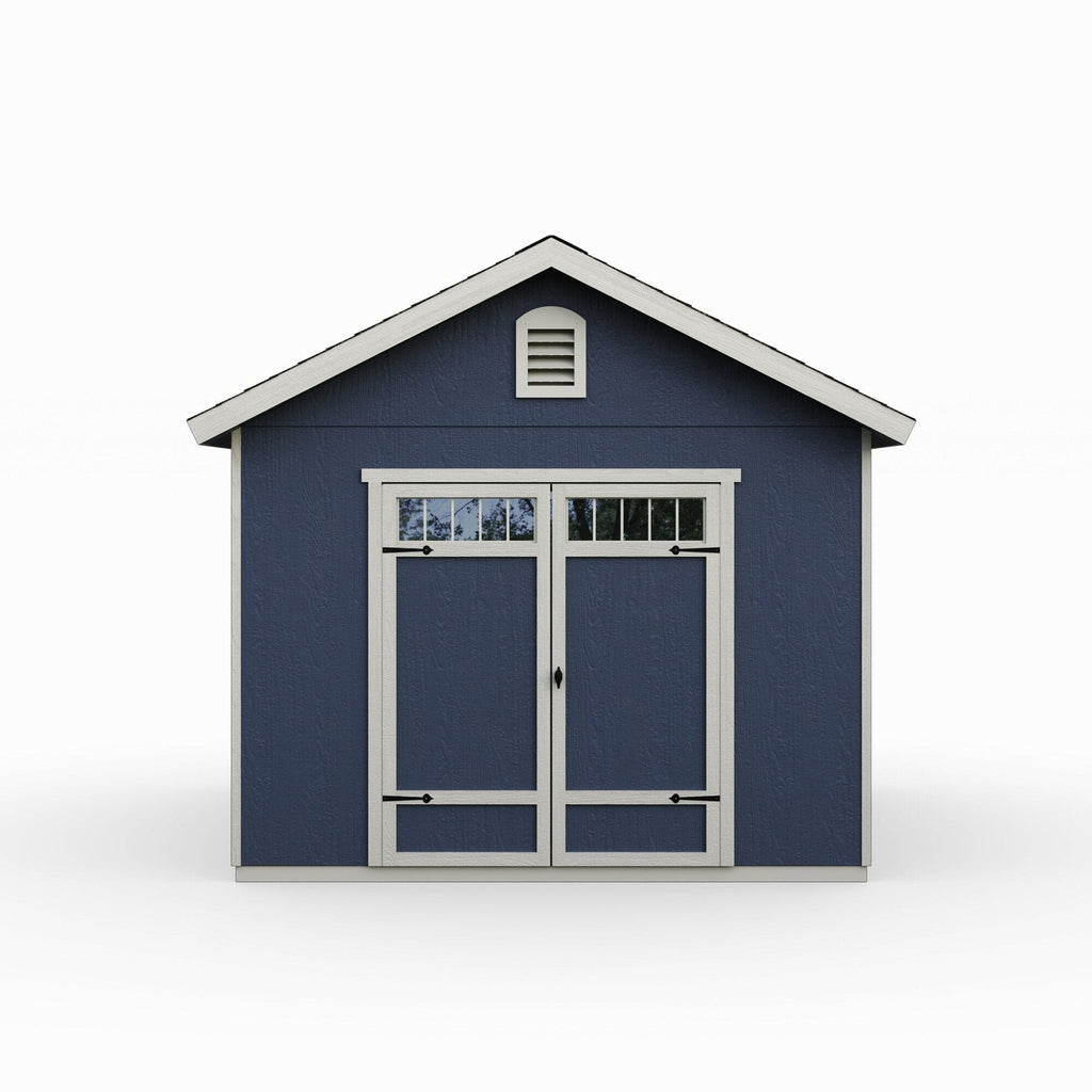 Handy Home Products Beachwood 10 ft. x 12 ft. Wood Storage Shed With Floor