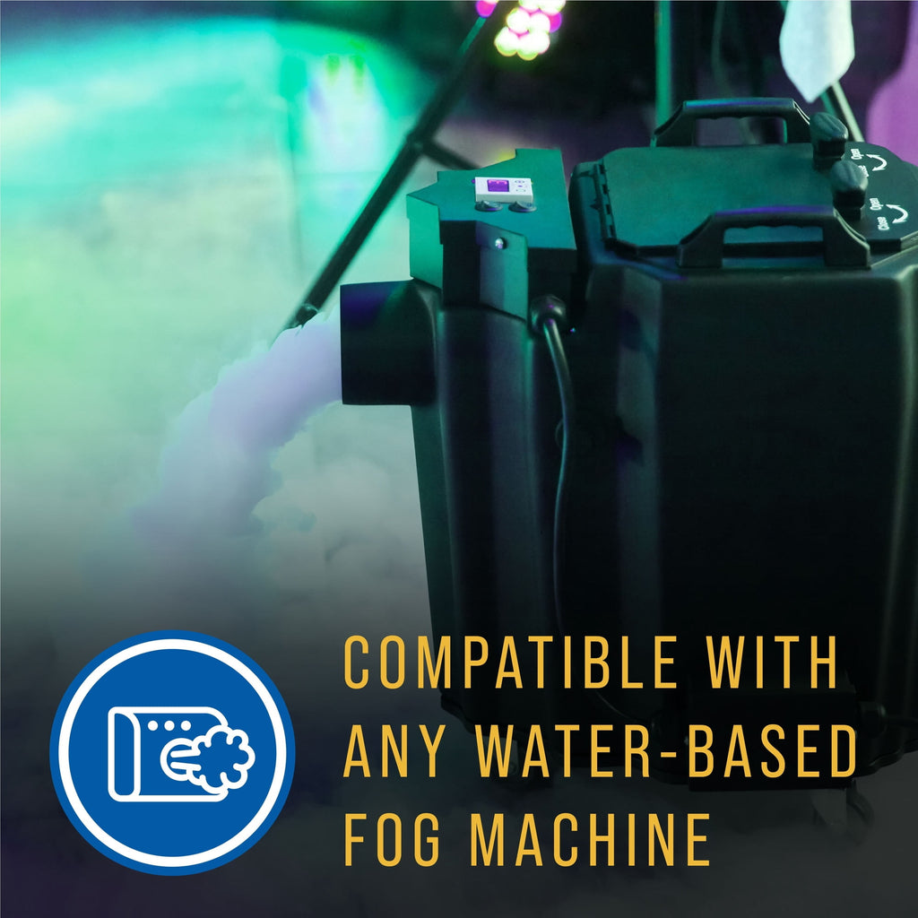 Maplefield High-Density Fog Machine Fluid - 32 oz - Great for Haunted Houses, Spooky Party Decor, and Outdoor Events - Long-Lasting Water-Based Formula - Compatible with 700+ Watt Machines