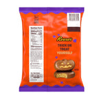 REESE'S Milk Chocolate Snack Size Peanut Butter Pumpkins, Halloween Candy Jumbo Bag