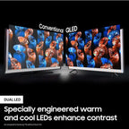 55-Inch 4K Ultra HD QLED Smart TV - HDR, Voice Control