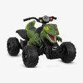 Fisher-Price Power Wheels Jurassic World Dino Racer Ride-On ATV, 6 MPH Green Dinosaur Toy