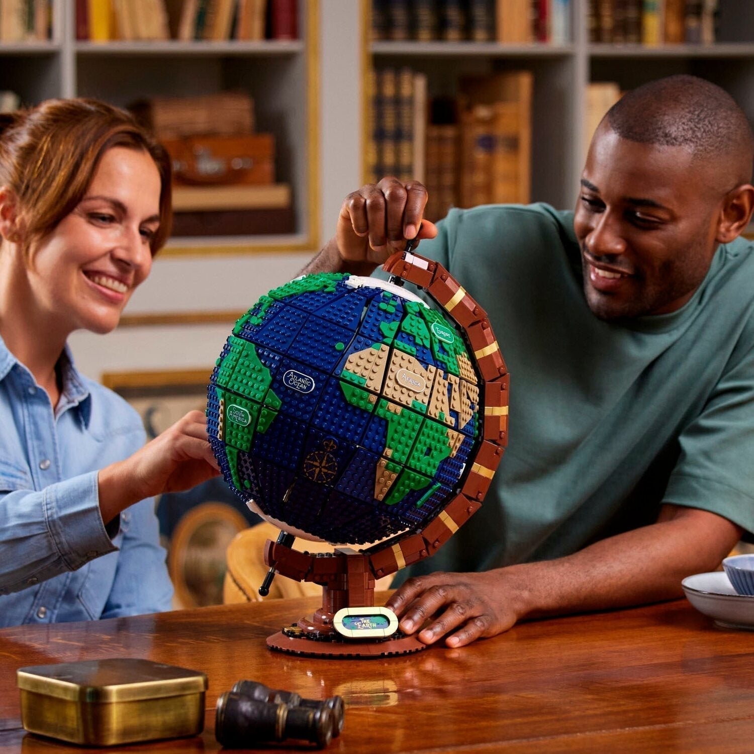LEGO Ideas The Globe Toy Building Kit, 2585 Pieces - 21332