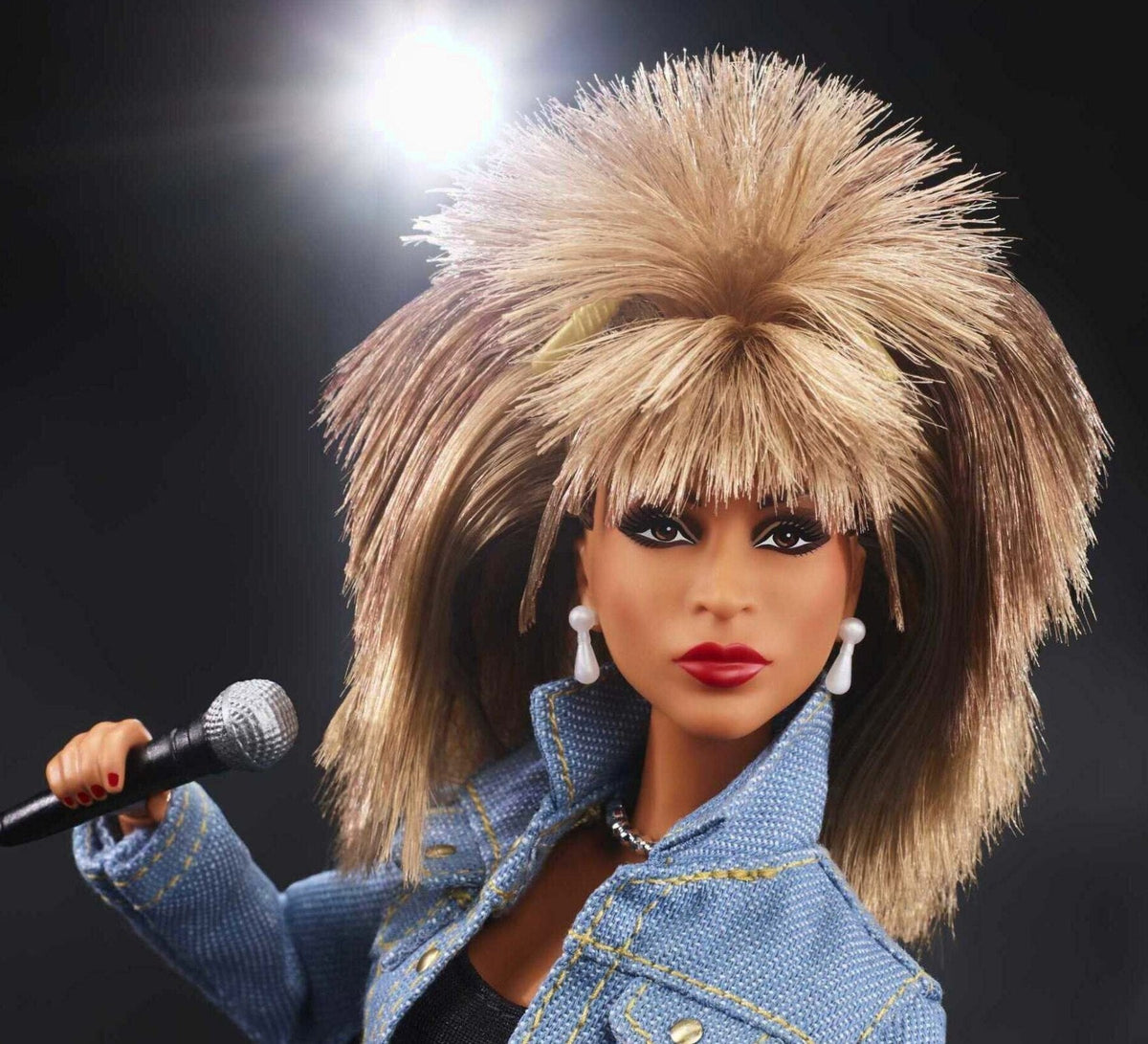 Mattel Barbie Signature Tina Turner Collectible Doll With 90s Outfit & Accessories