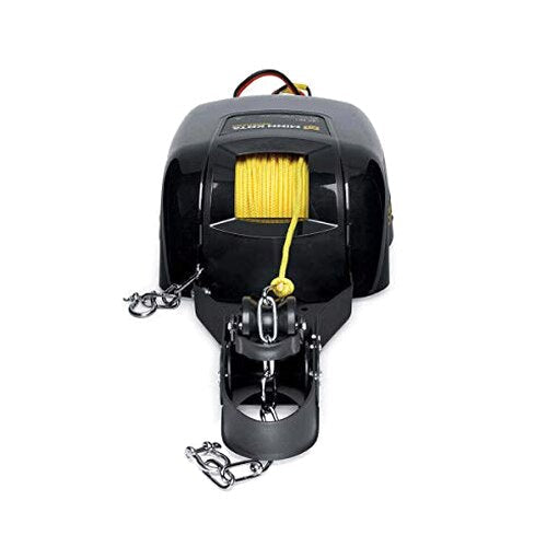 Minn Kota Deckhand 40 Electric Anchor Winch - 40 lb Capacity, 100 ft Nylon Rope, Horizontal Davit