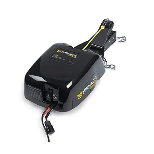 Minn Kota Deckhand 40 Electric Anchor Winch - 40 lb Capacity, 100 ft Nylon Rope, Horizontal Davit