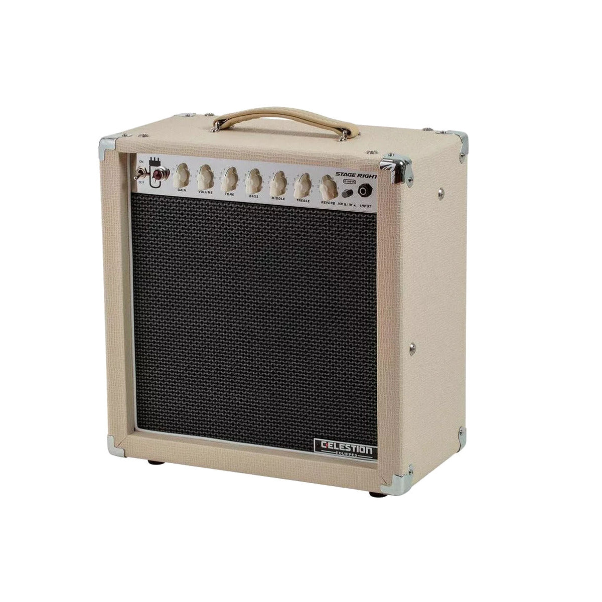 Monoprice Stage Right 15W 1x12 Guitar Combo Tube Amp With Celestion Speaker And Spring Reverb - 611815