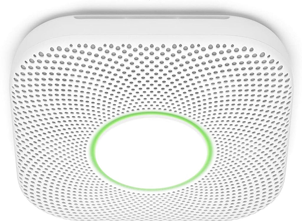 Nest Protect Battery Operated Smoke And Carbon Monoxide Detector - White