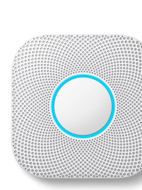 Nest Protect Battery Operated Smoke And Carbon Monoxide Detector - White