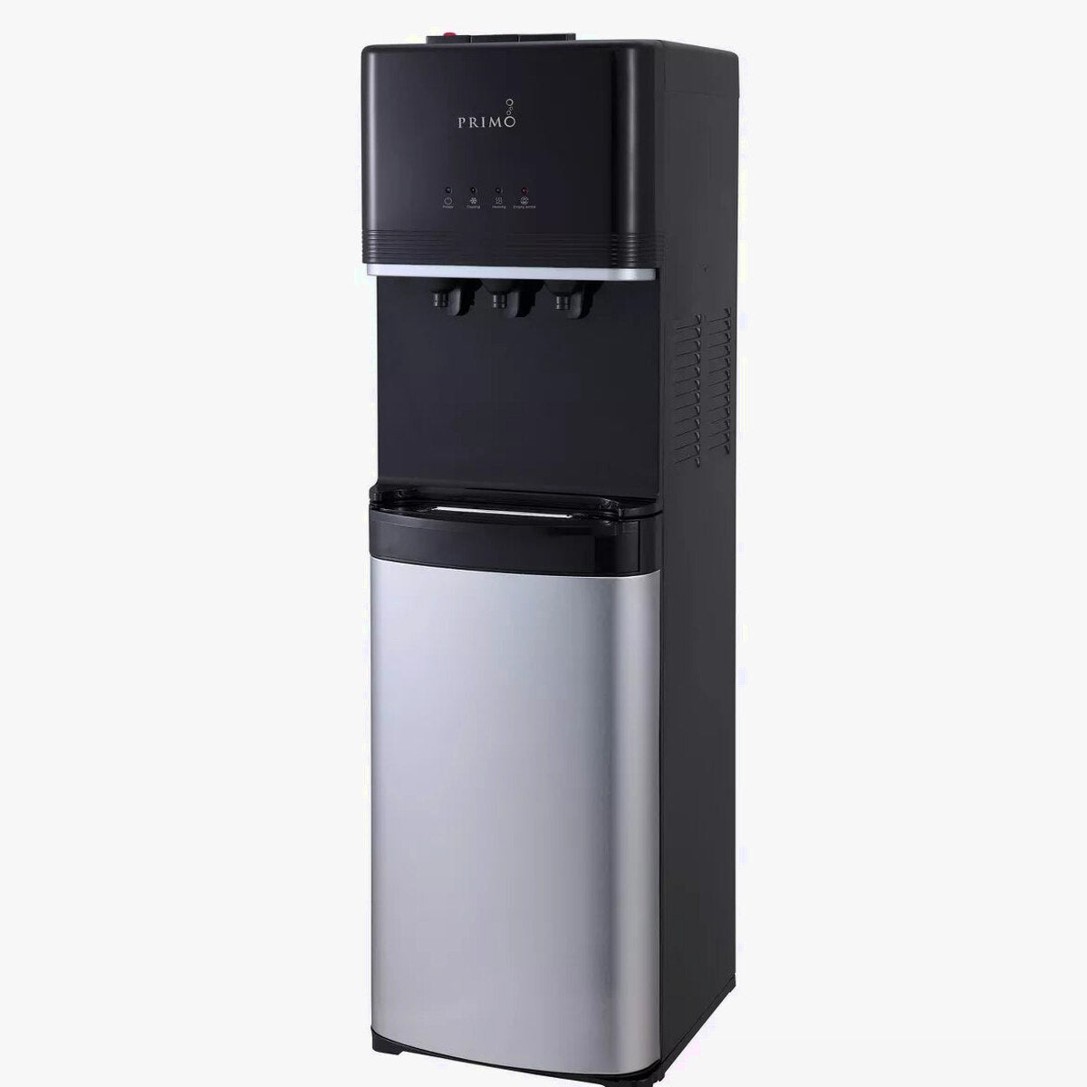 Primo Deluxe Stainless Steel Bottom-Load Water Cooler Dispenser, 3-Temp Settings