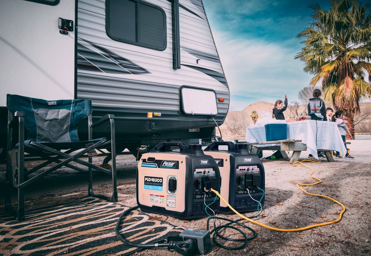 Pulsar 4000-Watt Quiet Inverter Generator With CO Sentry - PGD40iSCO
