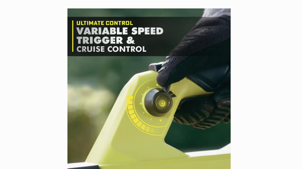RYOBI 40V HP Brushless Cordless Leaf Blower, 730 CFM, 190 MPH, 2x 4.0 Ah Batteries And Charger