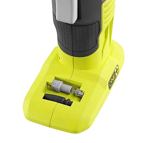 RYOBI ONE+ Cordless Air Inflator With Digital Gauge, 18V 4.0 Ah Lithium-Ion Battery - P737D