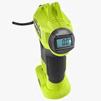 RYOBI ONE+ Cordless High Pressure Inflator With Digital Gauge And 18-Volt 4.0 Ah Battery - P737D