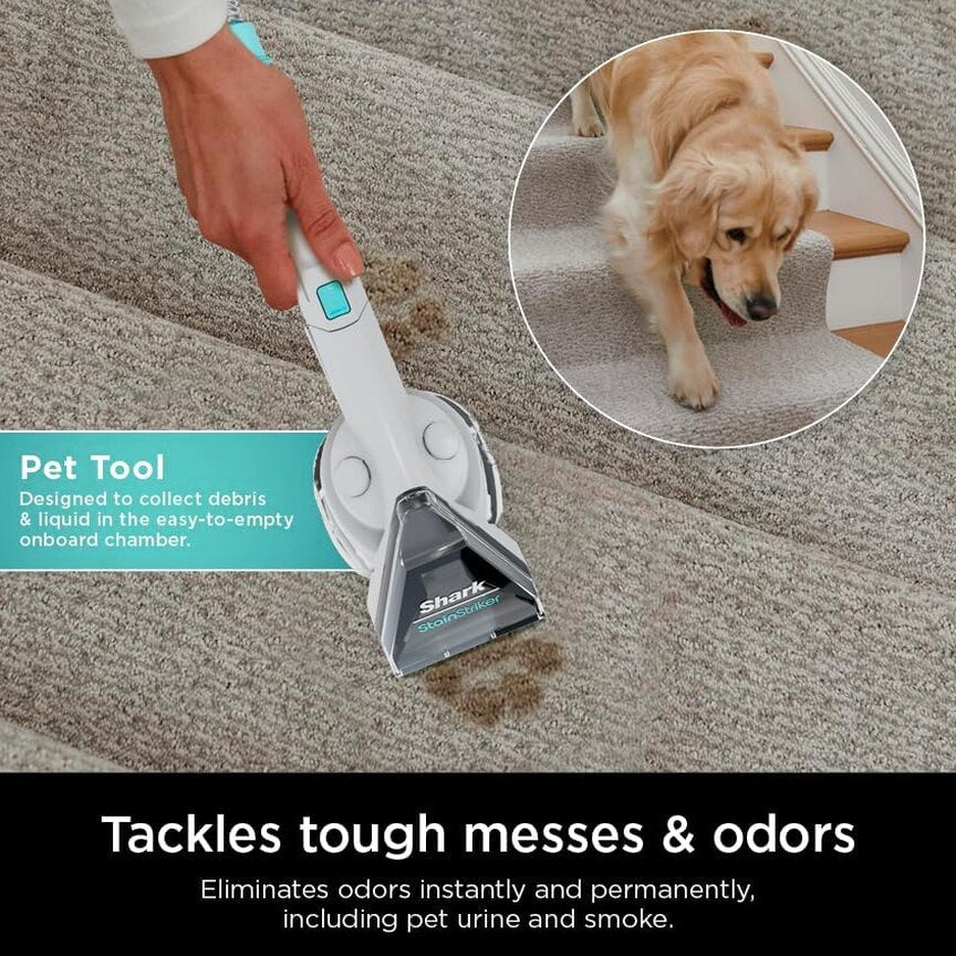 Shark CarpetXpert Carpet Cleaner, Cyan - EX201