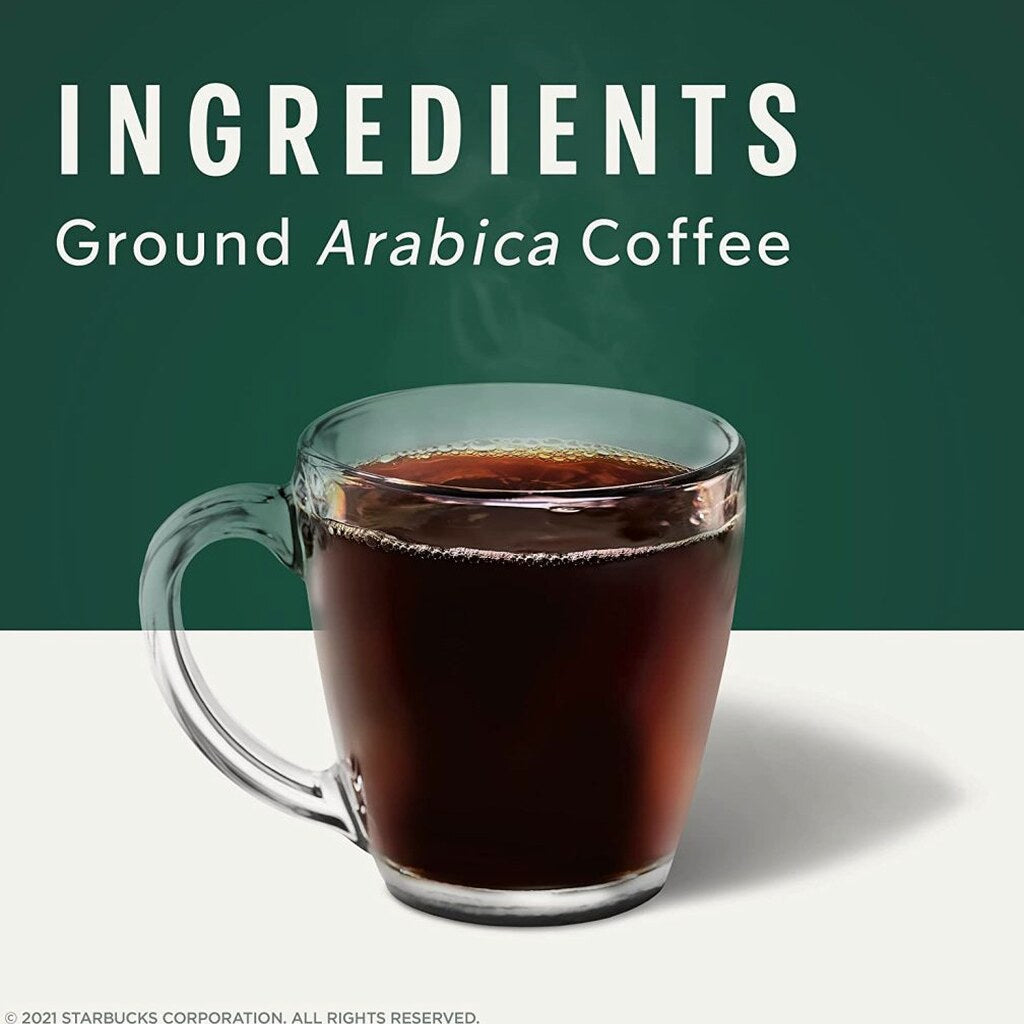 Starbucks French Roast Dark Roast Arabica K-Cup Coffee Pods, 96 Count