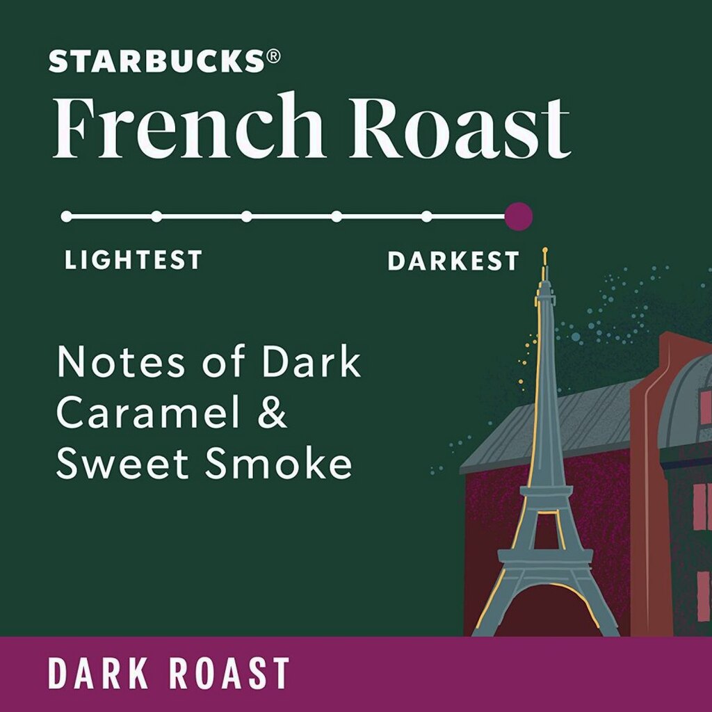 Starbucks French Roast Dark Roast Arabica K-Cup Coffee Pods, 96 Count