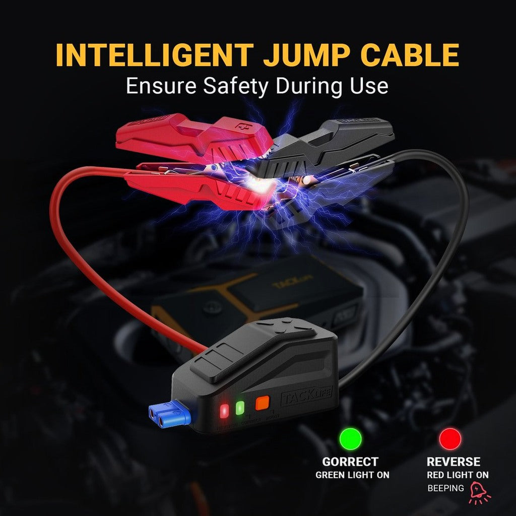 TACKLIFE T8 Car Jump Starter 800A 18000mAh 12V - T8