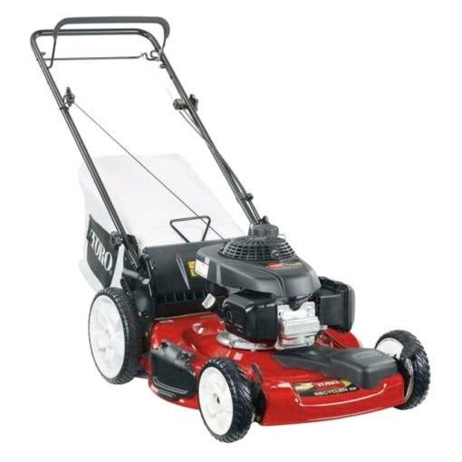 Toro 22in Self-Propelled Gas Lawn Mower With Honda Engine, High Wheels, Variable Speed, Steel Deck