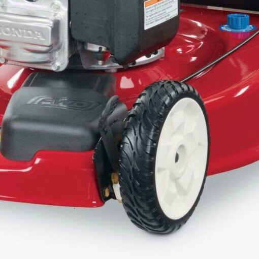 Toro 22in Self-Propelled Gas Lawn Mower With Honda Engine, High Wheels, Variable Speed, Steel Deck