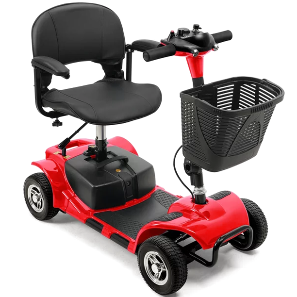 UltraLite 4-Wheel Mobility Scooter, Portable, Lightweight, 14-Mile Range - A898