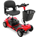 UltraLite 4-Wheel Mobility Scooter, Portable, Lightweight, 14-Mile Range - A898