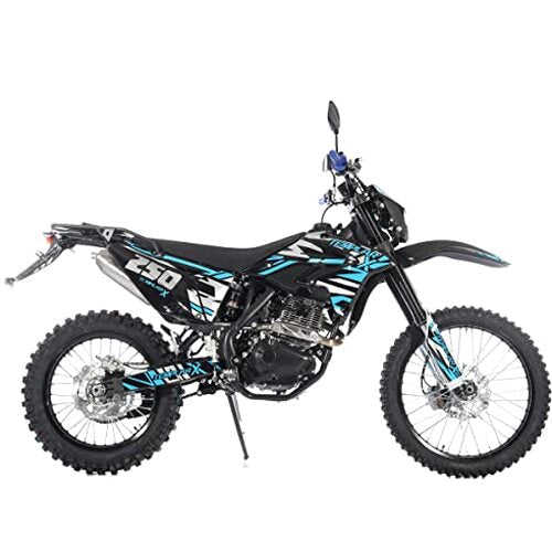 X-PRO Templar X 250cc Dirt Bike With Zongshen Engine, 6-Speed, 21"/18" Alloy Wheels, 9L Tank - Templar X 250