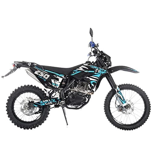 X-PRO Templar X 250cc Dirt Bike, Zongshen PR250 Engine, 6-Speed Manual - Templar X 250