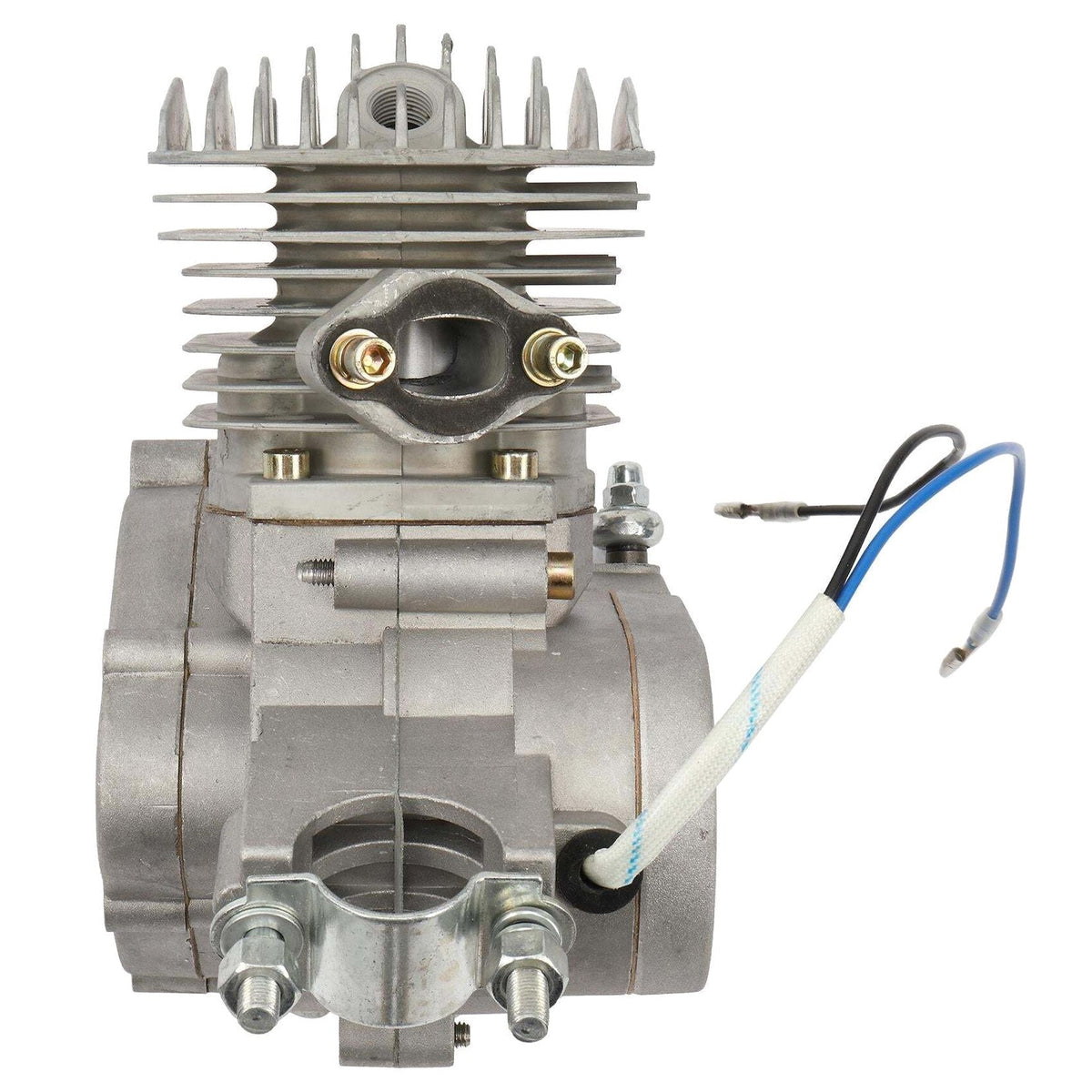 Zimtown 80cc 2-Stroke Engine Bike Motor Kit For 26in Bicycles, Silver White